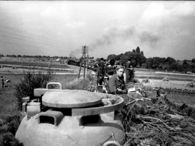 Panthers Panzertransport France 1944 4