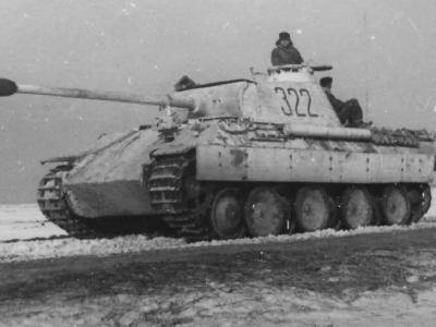Panzer V Panther with Zimmerit Eastern front 1944 45