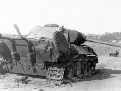 destroyed Panther Ausf D Kharkov August 1943