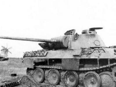 destroyed Panther Ausf D tanks Kursk July 1943