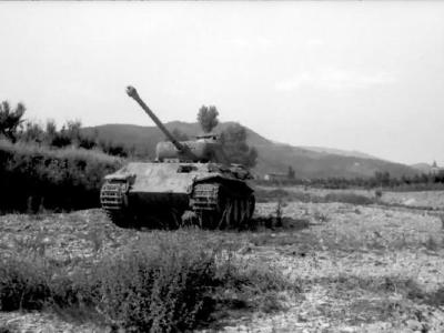 pzkpfw Panther Italy