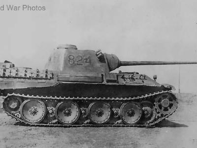 Panther Ausf D 824 captured near Kursk July 1943 2