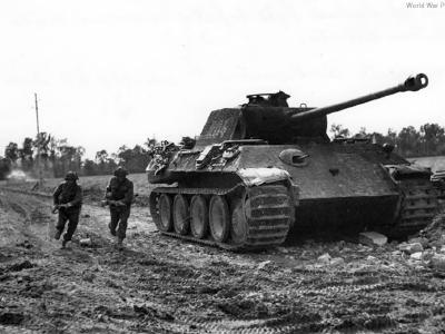 Panther Ausf A code 204 of the I./SS-Pz,Rgt 12 Normandy
