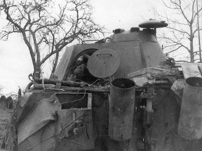 Panther, rear view February 1945