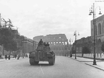 Panther in Rome 1944