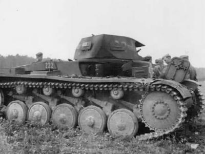 Panzer II Mokra in Poland September1939