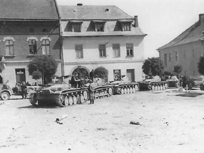 Panzer II Sandomierz Jaroslaw Poland 1939