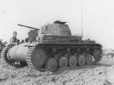 Panzer II Sandomierz Poland 1939