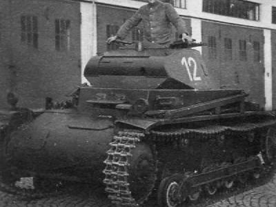Panzer II ausf B number 12