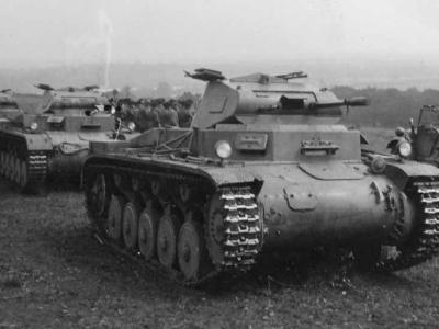Panzer II ausf C light tank