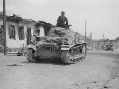 Panzer II ausf b east front