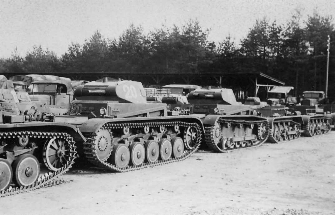 Panzer II number 20