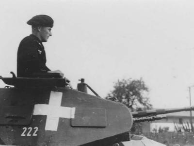 Panzer II number 222 1939