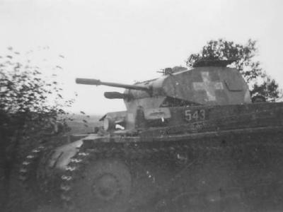 Panzer II number 543 Poland 1939