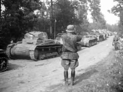 Panzer II number 607
