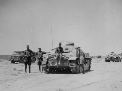 Panzer II of Afrika korps