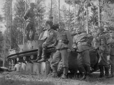 Panzer II of the Panzer Regiment 2 eastern front