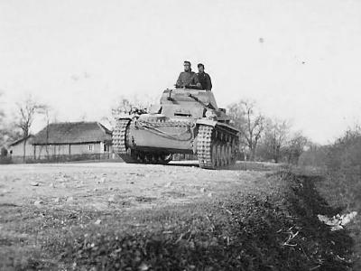 Panzer II tank Yugoslavia 1941