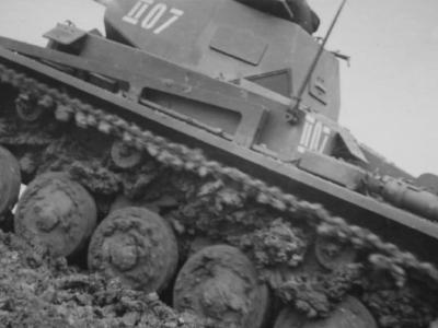 Panzer II tank code II07