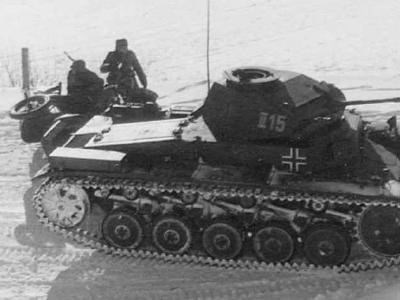 Panzer II with Number II15