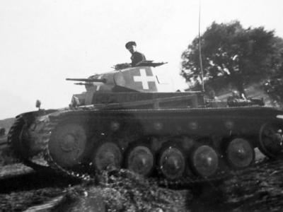 german light tank Panzer II 641 1939