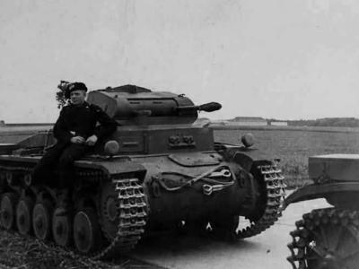 german light tank Panzer II ausf C