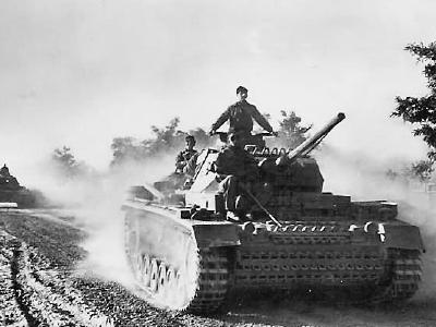 German Panzer 3 tanks