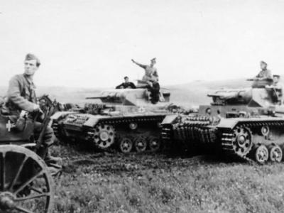 German Panzer 3 tanks photo