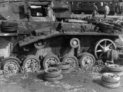 Panzer 3 1942 destroyed