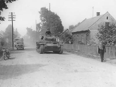 Panzer 3 Sandomierz Poland 1939