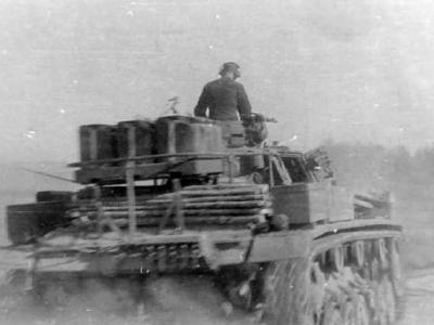 Panzer 3 tank rear