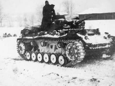 Panzer III Soviet Union Winter