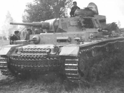 Panzer III number 525 of the 5th Panzer Division