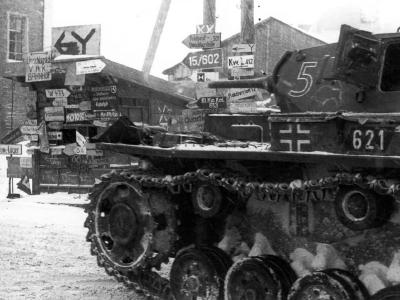 Panzer III tactical number 621of the Panzer-Regiment 7, 10. Panzer-Division – winter Soviet Union