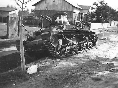 Panzer 35(t) of the 1. leichte Division – Wola Gulowska Poland 1939