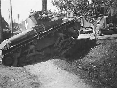 Panzer 35t tank of the 1. leichte Division Poland 1939