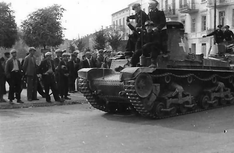 Panzer 35(t) tank of the 1. leichte Division – Poland 1939
