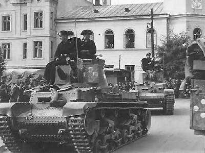 Pz.Kpfw. 35(t) tanks of the 1. leichte Division – Poland 1939