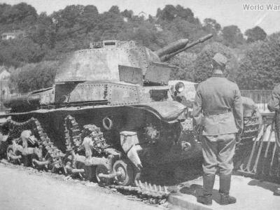 Panzer 35t wreck