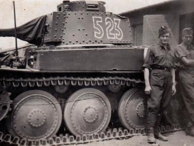 Hungarian Panzer 38t number 523 1941