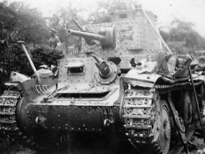 Early Panzer 38t tank 3
