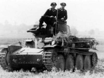 Command Panzer 38t tank 4