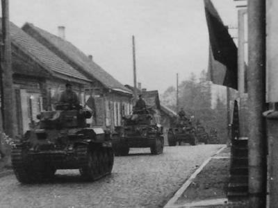 Panzer 38t tanks in Poland 1939