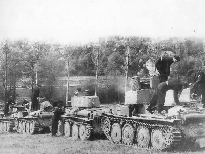 Panzer 38(t) tanks 213 123