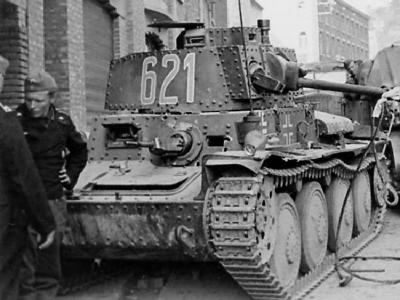 Panzer 38(t) tactical number 621
