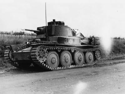 Command Panzer 38t coded II3