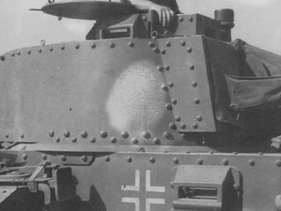 Panzer 38t tank commander