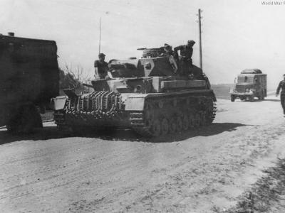 Panzer IV of the 12. Panzer Division Eastern Front