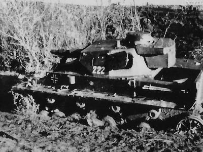 Early Panzer IV coded 222
