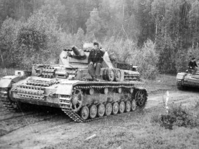 Panzer IV Ausf F tanks